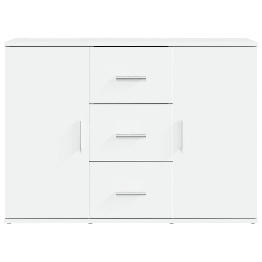 Komoda bijela 91 x 29,5 x 65 cm od konstruiranog drva