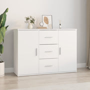 Komoda bijela 91 x 29,5 x 65 cm od konstruiranog drva