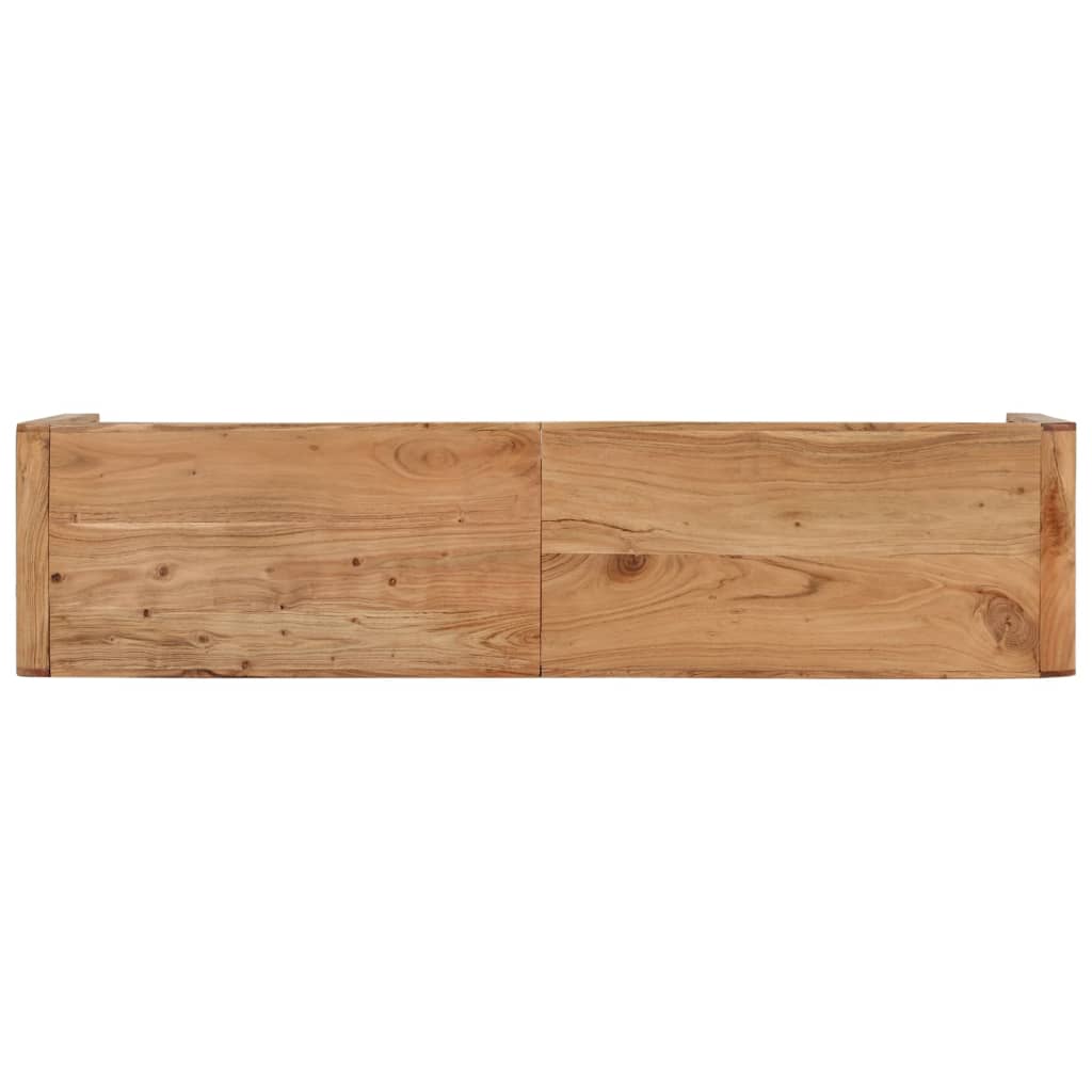 Klupa 160 x 38 x 45 cm od masivnog bagremovog drva