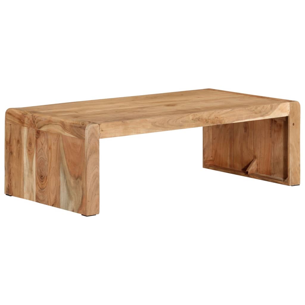 Stolić za kavu 110 x 55 x 35 cm od masivnog drva bagrema