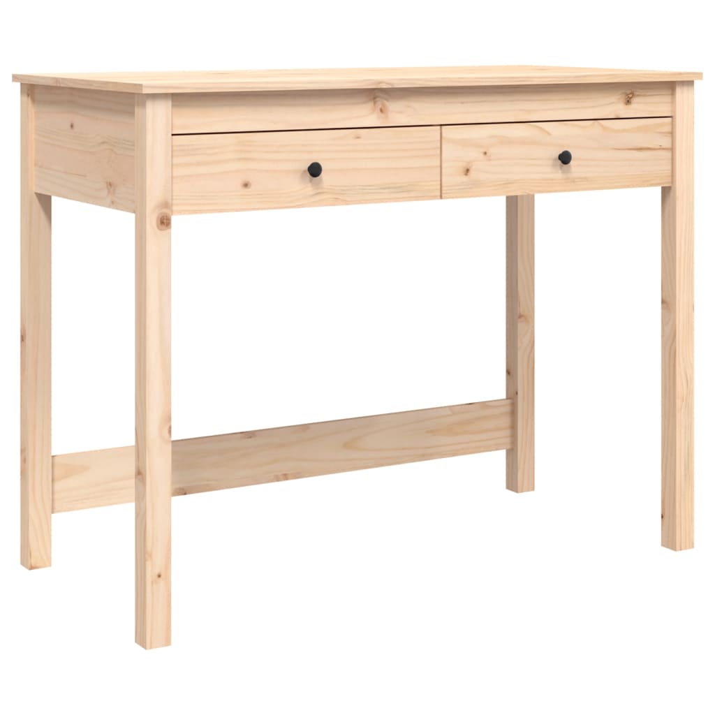 Radni stol s ladicama 100 x 50 x 78 cm od masivne borovine