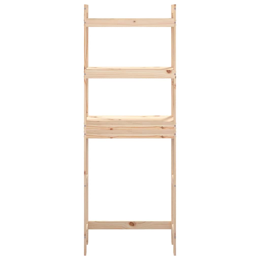 Stalak za kupaonicu 63 x 26 x 171 cm od masivne borovine