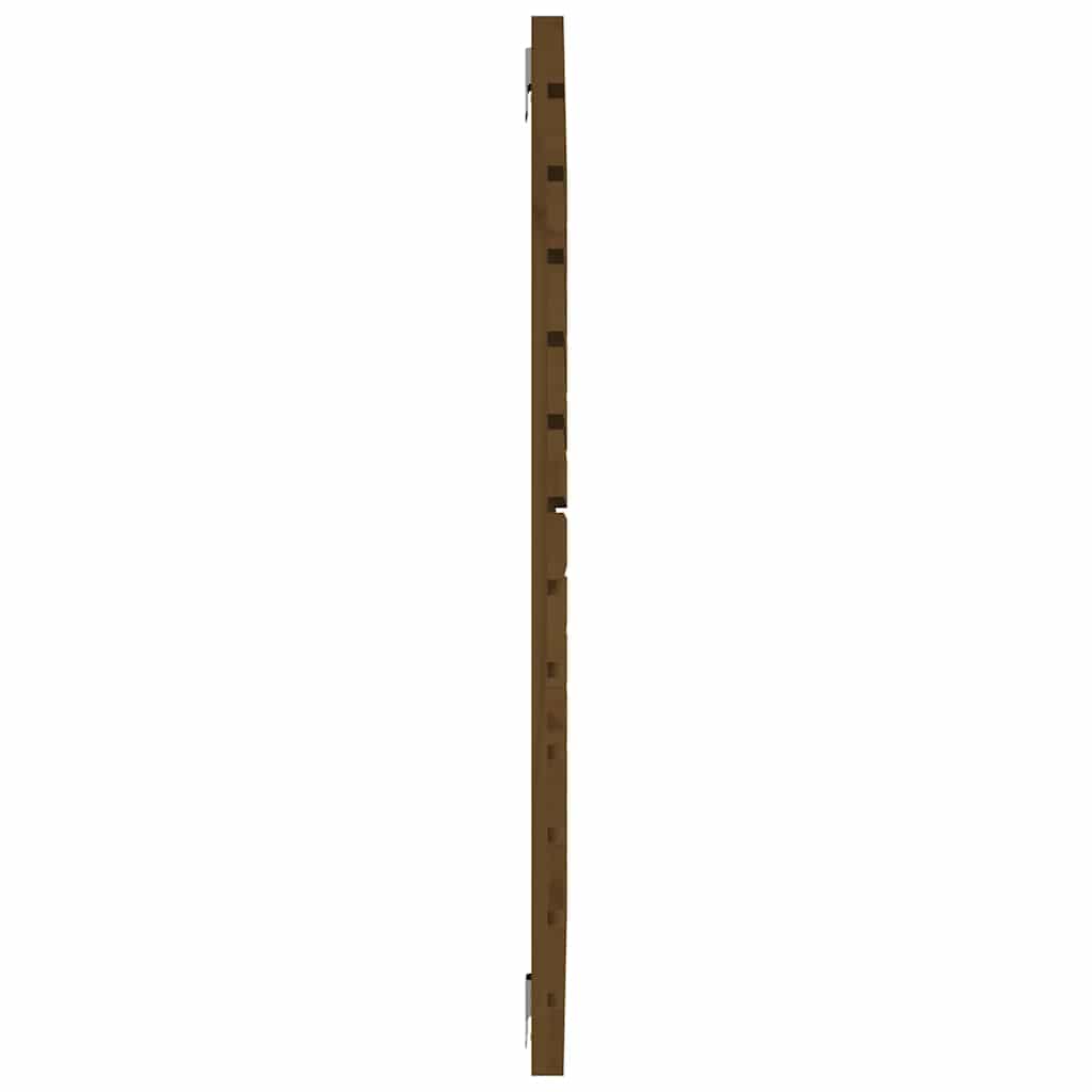 Zidno uzglavlje boja meda 96x3x91,5 cm masivna borovina