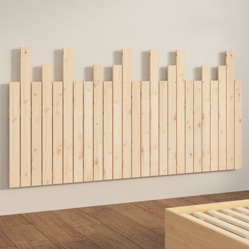 Zidno uzglavlje 159,5x3x80 cm od masivne borovine