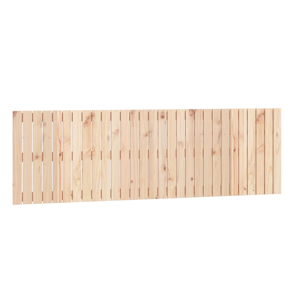 Zidno uzglavlje 185x3x60 cm od masivne borovine