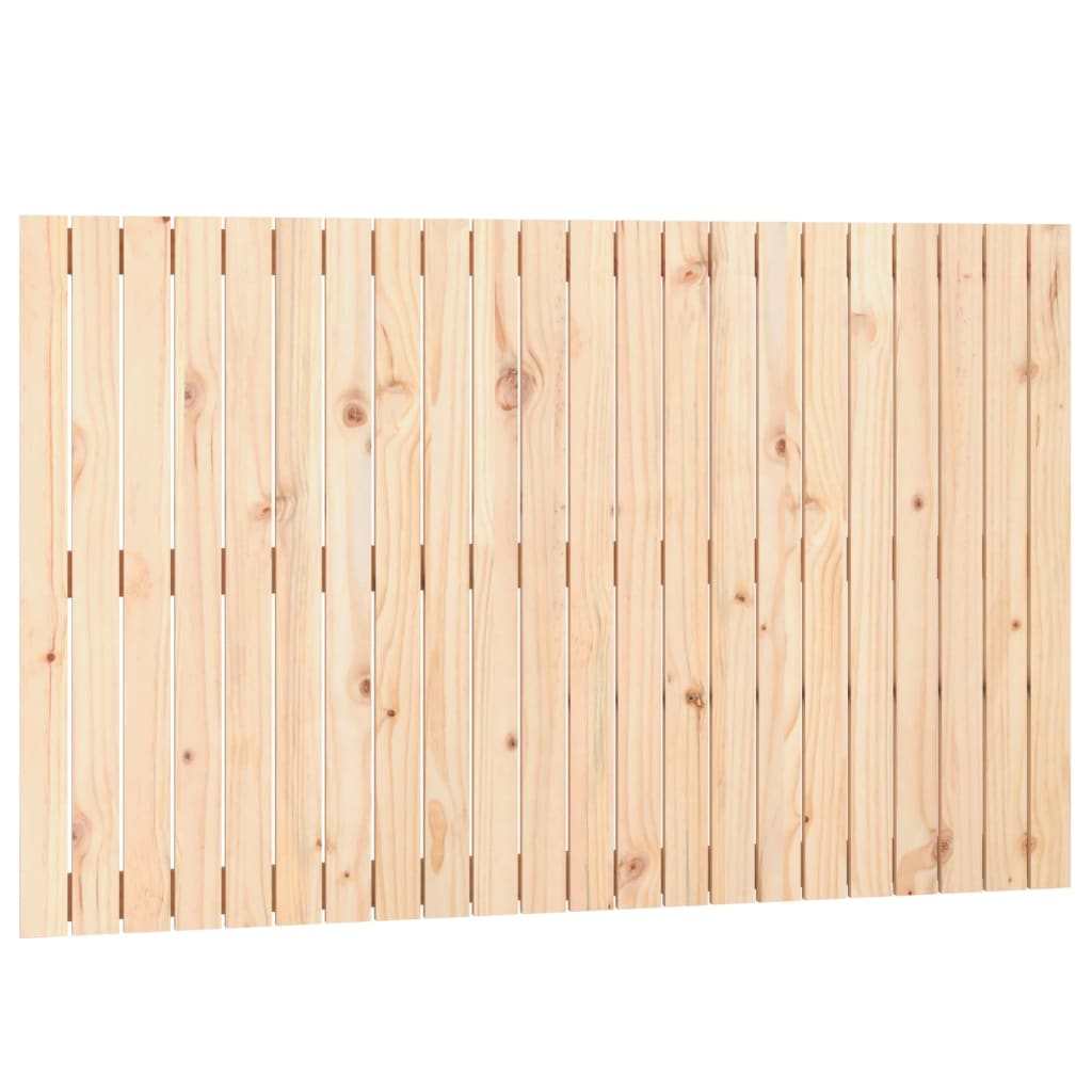 Zidno uzglavlje 140x3x90 cm od masivne borovine
