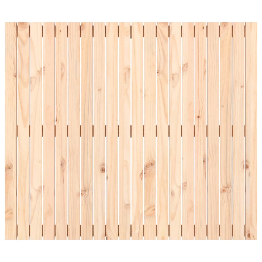 Zidno uzglavlje 127,5x3x110 cm od masivne borovine