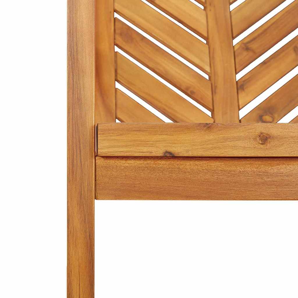Vrtni set za objed 6 pcs Smeđa Čvrsto drvo akacije