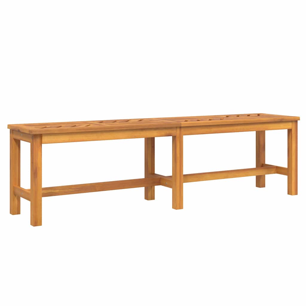 Vrtni set za objed 6 pcs Smeđa Čvrsto drvo akacije