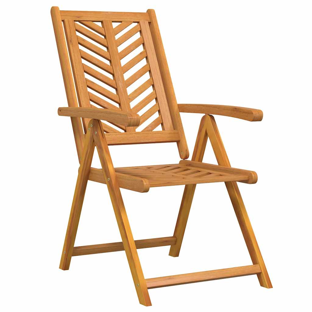 Vrtni set za objed 5 pcs Smeđa Čvrsto drvo akacije
