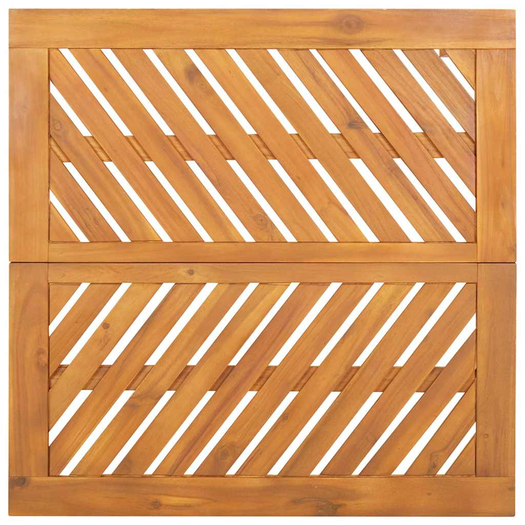 Vrtni set za objed 5 pcs Smeđa Čvrsto drvo akacije
