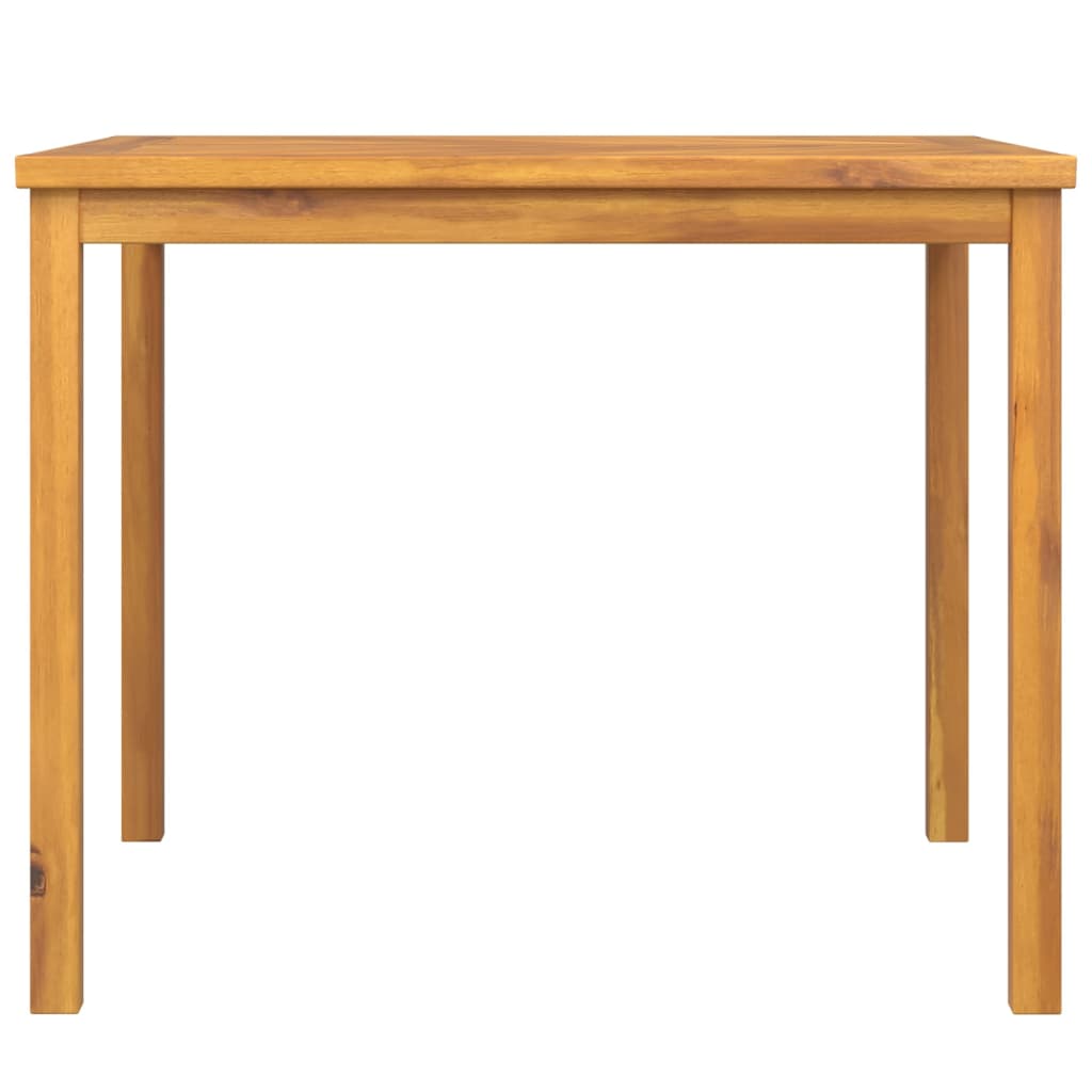 Vrtni blagovaonski stol 90 x 90 x 74 cm masivno bagremovo drvo