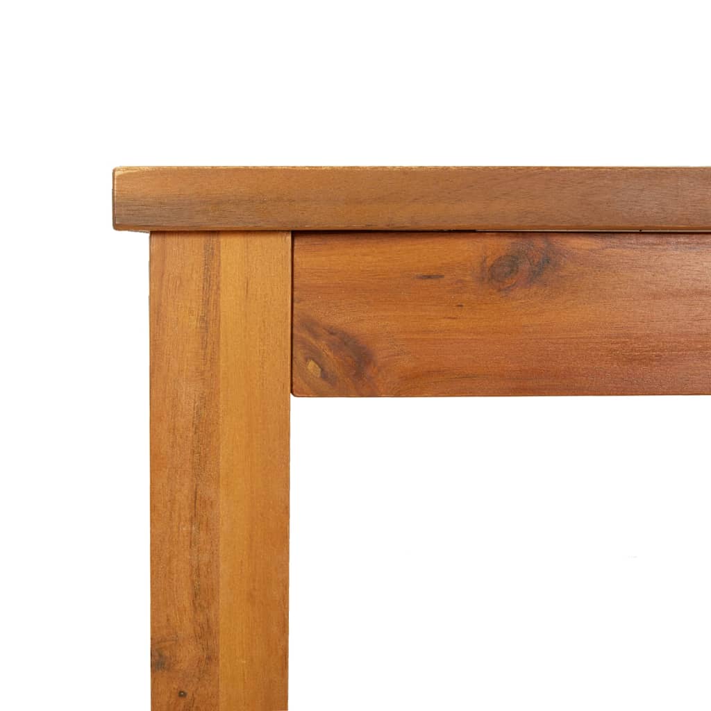 Vrtni blagovaonski stol 200 x 90 x 74 cm masivno bagremovo drvo