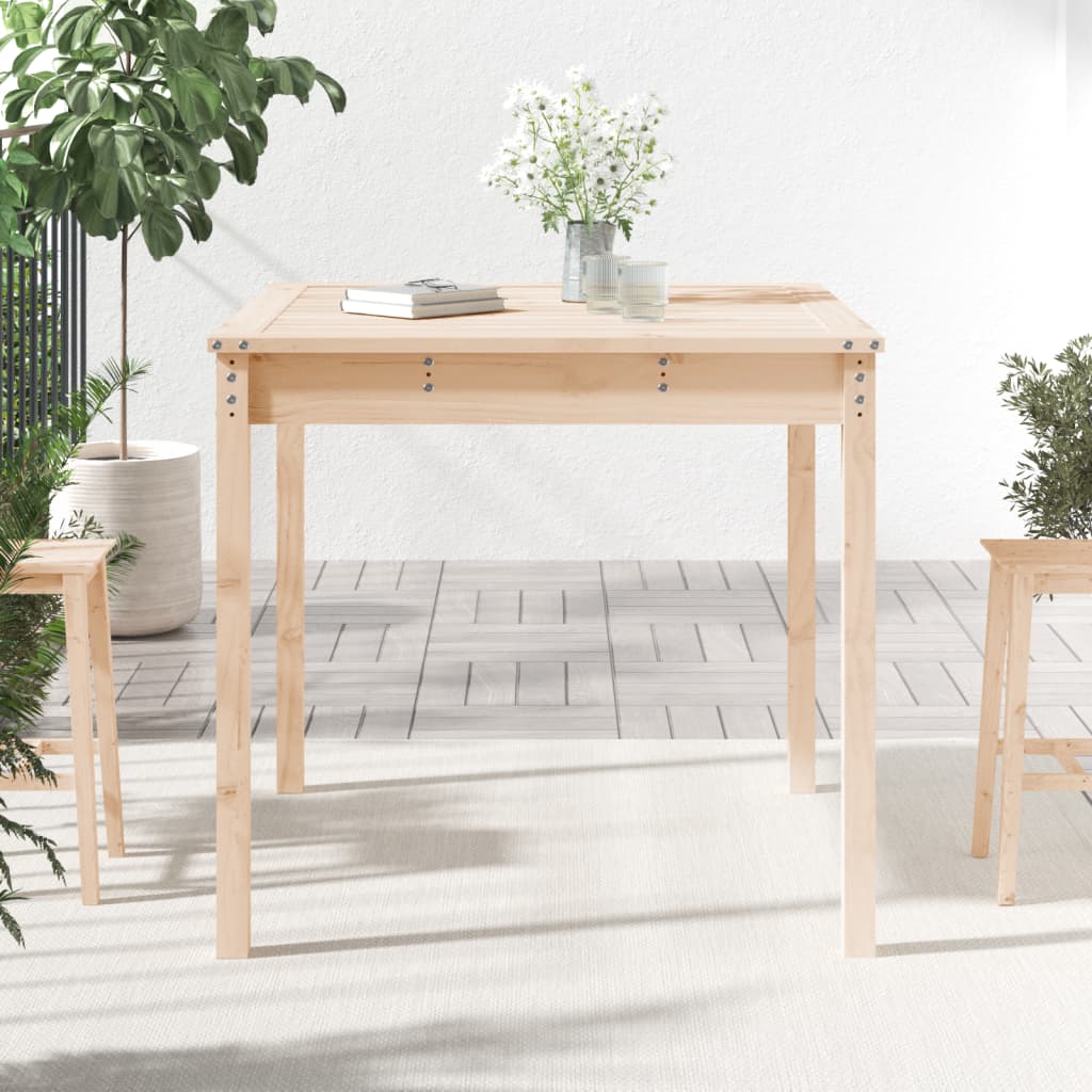 Vrtni stol 82,5 x 82,5 x 76 cm od masivne borovine