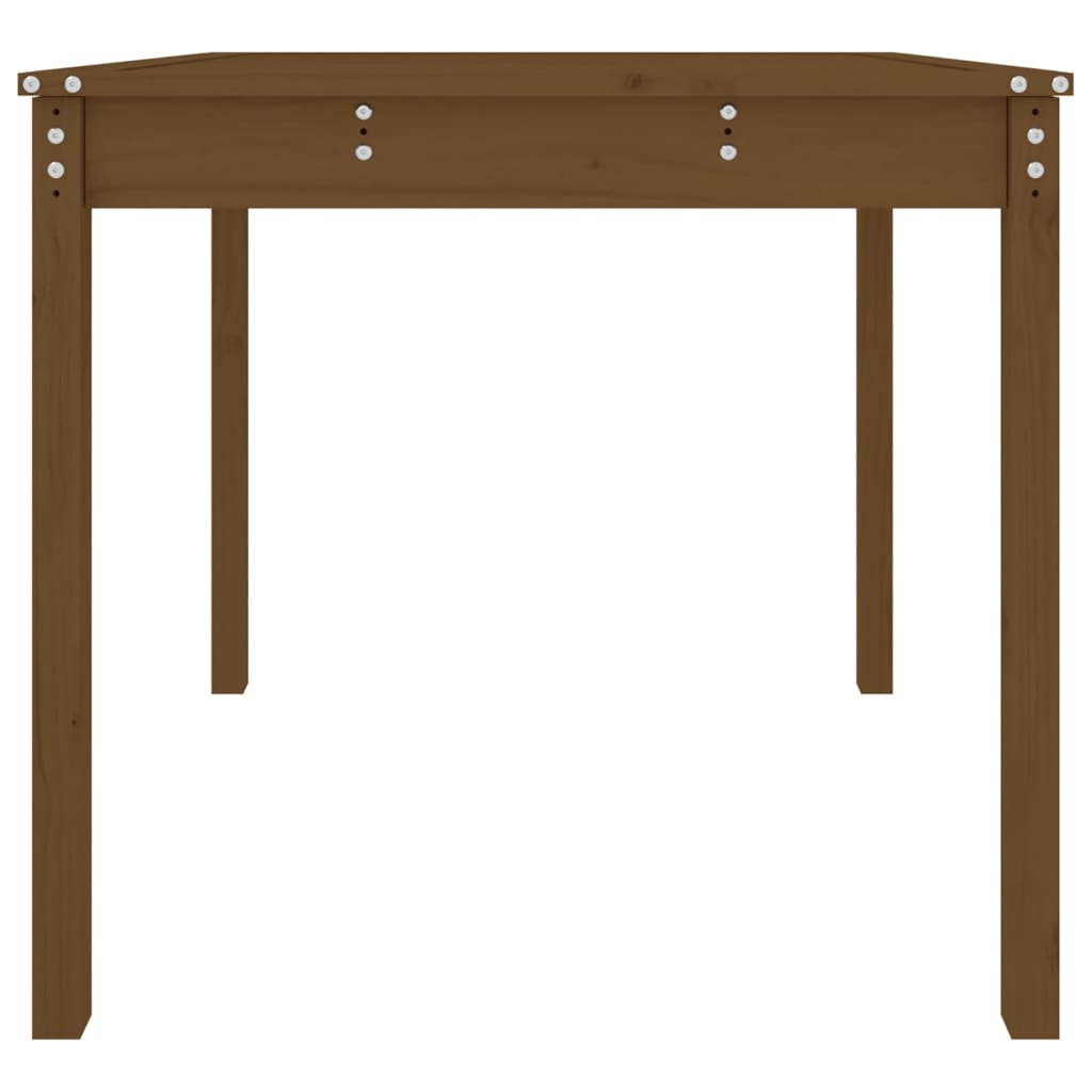Vrtni stol boja meda 82,5x82,5x76 cm od masivne borovine