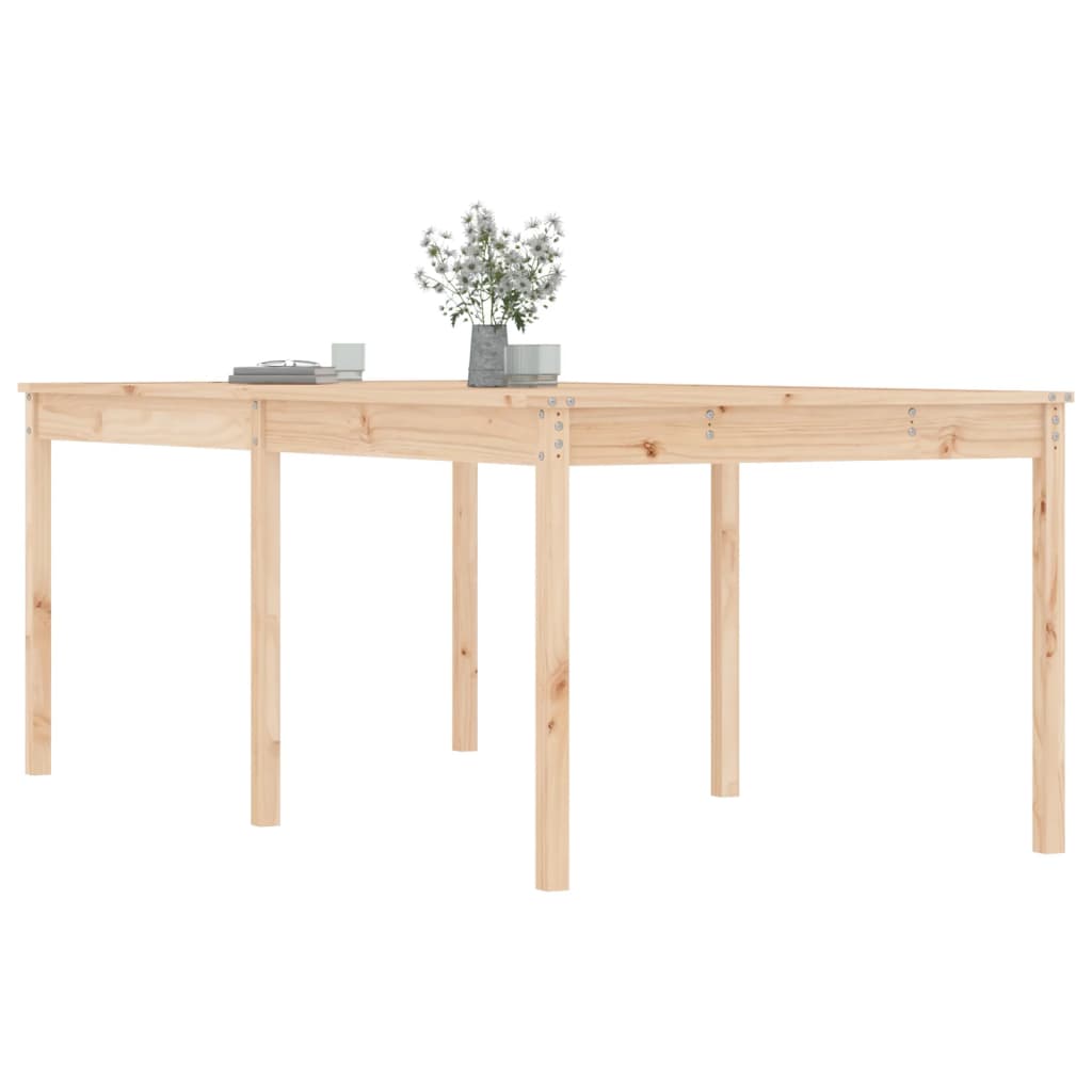 Vrtni stol 203,5x100x76 cm od masivne borovine