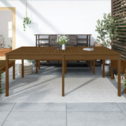 Vrtni stol boja meda 203,5 x 100 x 76 cm od masivne borovine