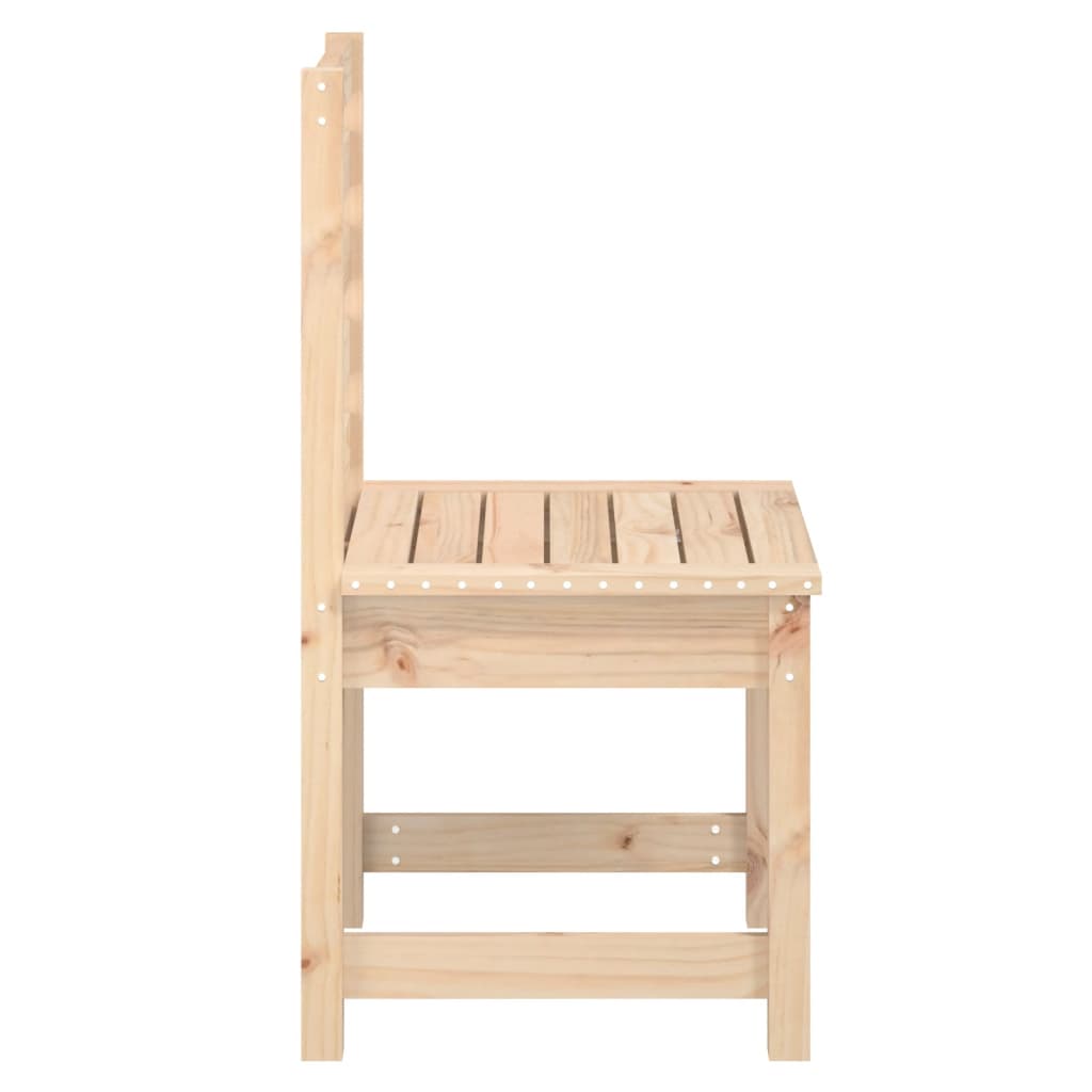 Vrtne stolice 2 kom 50x48x91,5 cm od masivne borovine