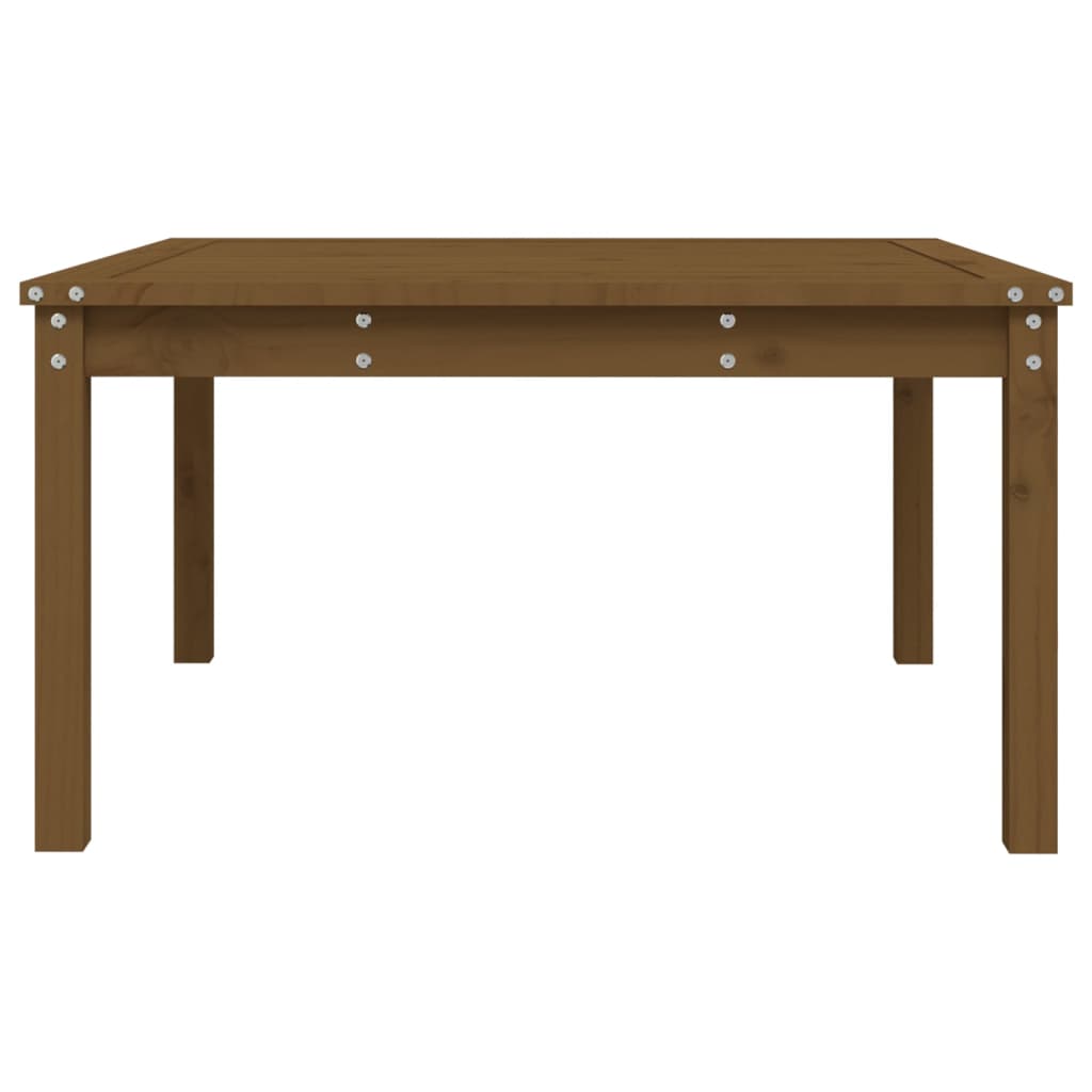 Vrtni stol boja meda 82,5x82,5x45 cm od masivne borovine