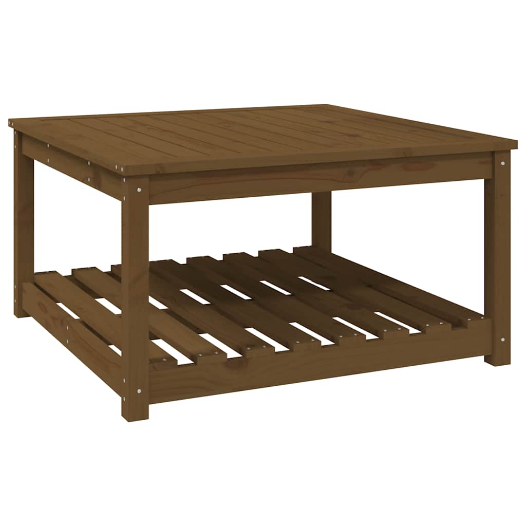 Vrtni stol boja meda 82,5x82,5x45 cm od masivne borovine