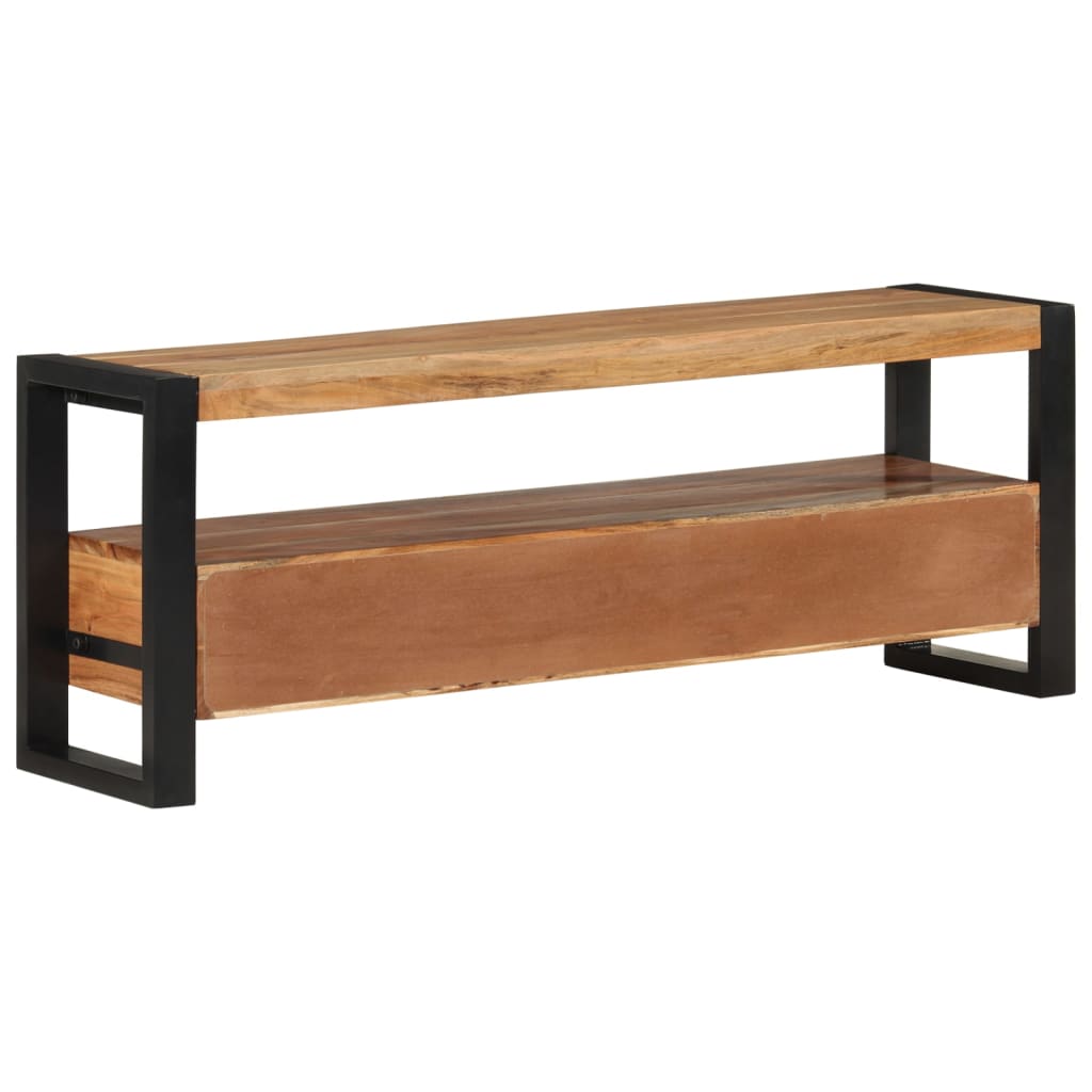 TV ormarić 120 x 30 x 45 cm od masivnog bagremovog drva