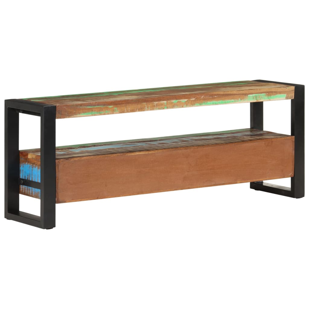 TV ormarić 120 x 30 x 45 cm od masivnog obnovljenog drva