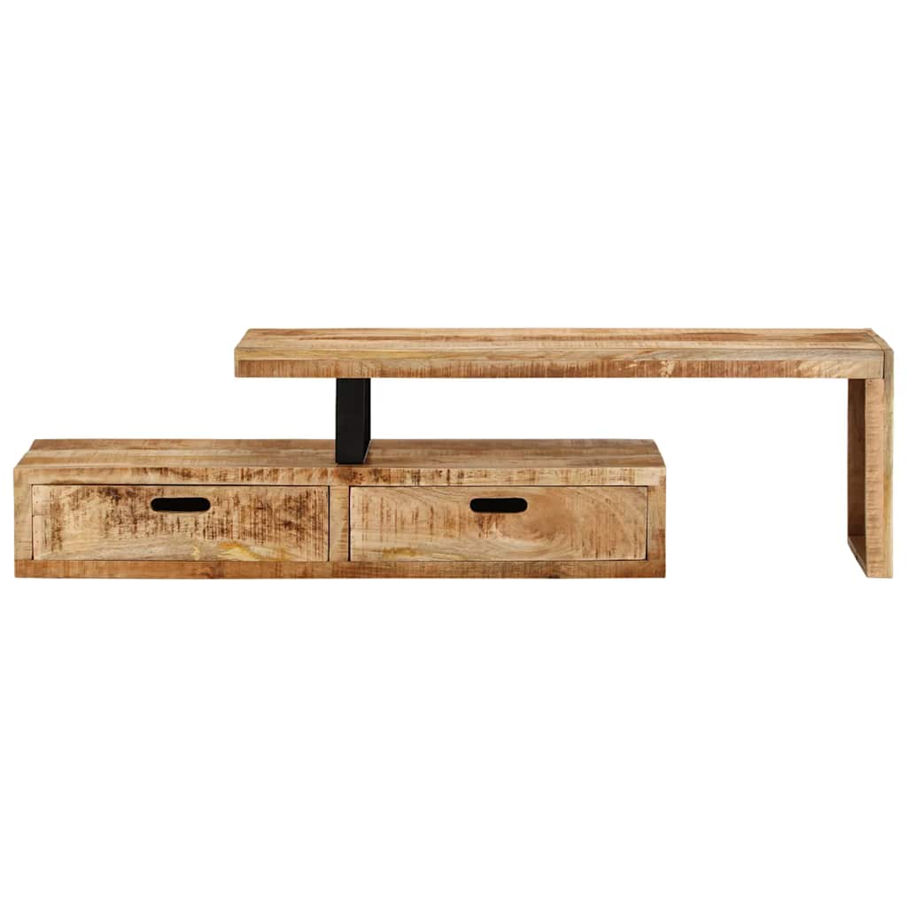 TV stalak (118-200) x 30 x 40 cm Masivno drvo boje manga