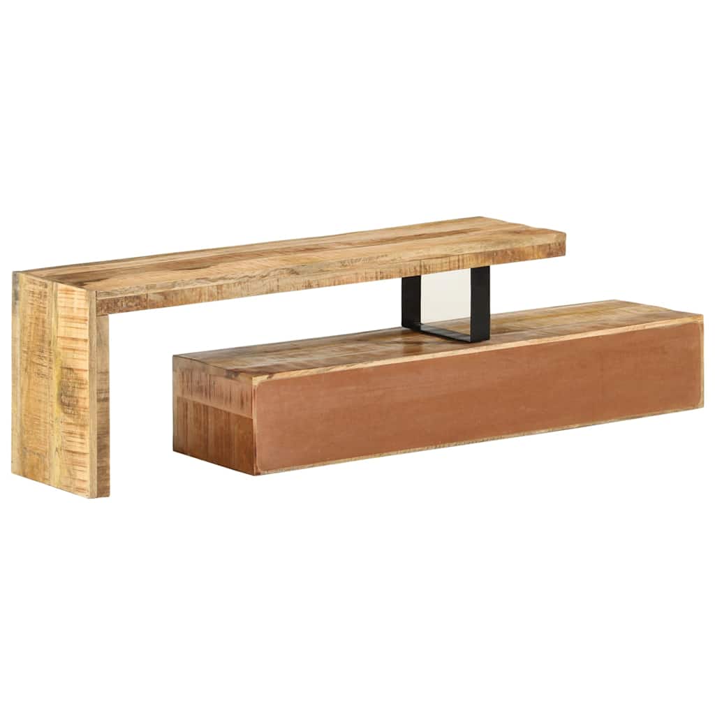 TV stalak (118-200) x 30 x 40 cm Masivno drvo boje manga