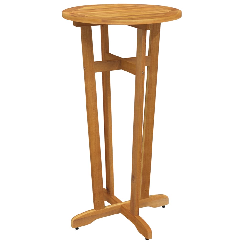 3-dijelni barski set od masivnog bagremovog drva