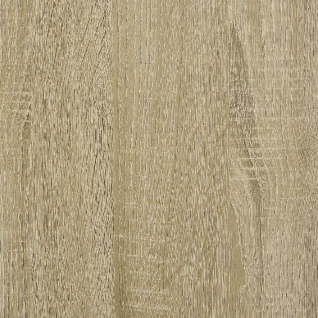 Radni stol s policama boja hrasta sonome 102x45x148 cm drveni