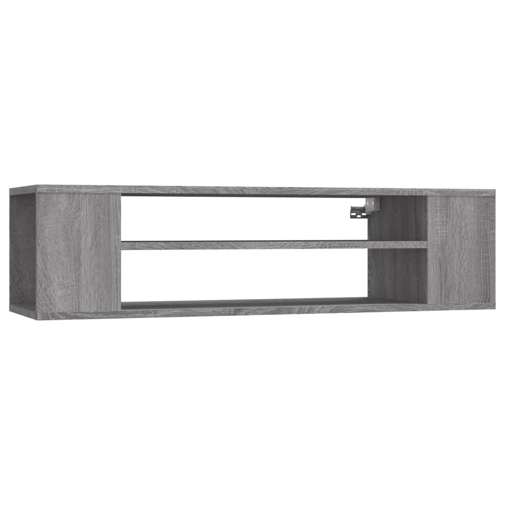 Viseći TV ormarić boja hrasta 100x30x26,5 cm konstruirano drvo