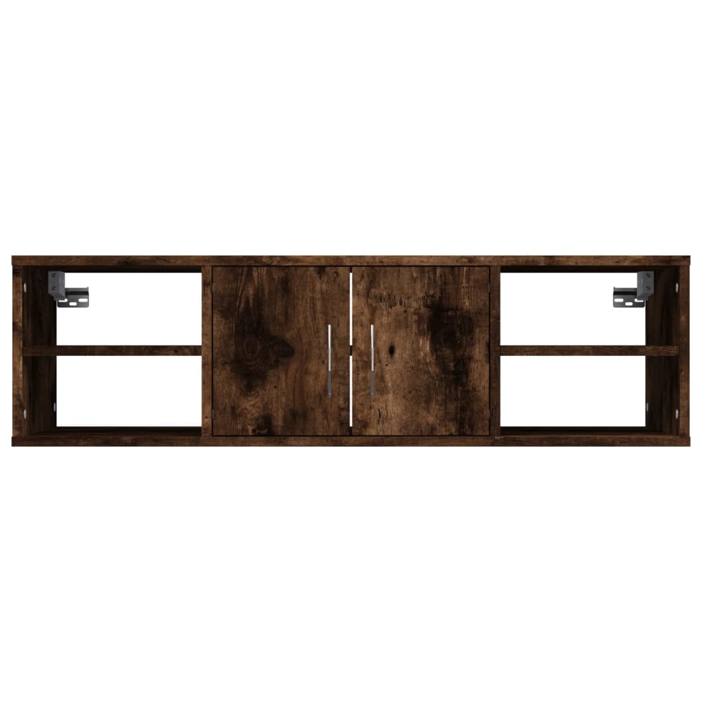 Zidna polica boja hrasta 102x30x29 cm od konstruiranog drva