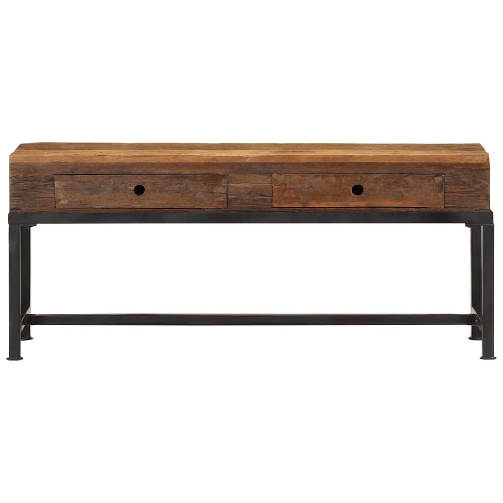 TV ormarić 110 x 30 x 46 cm od masivnog obnovljenog drva
