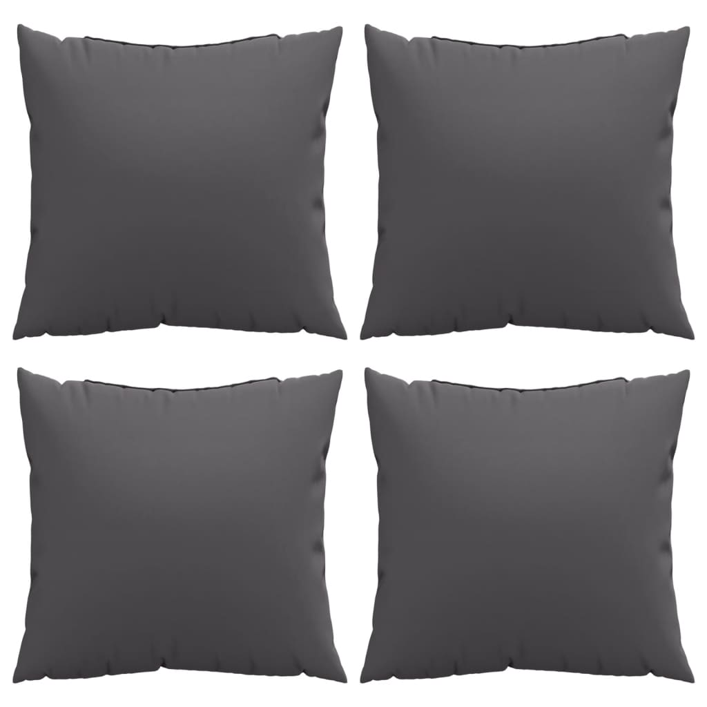 Jastuci za sofu 4 kom antracit 50 x 50 cm od tkanine