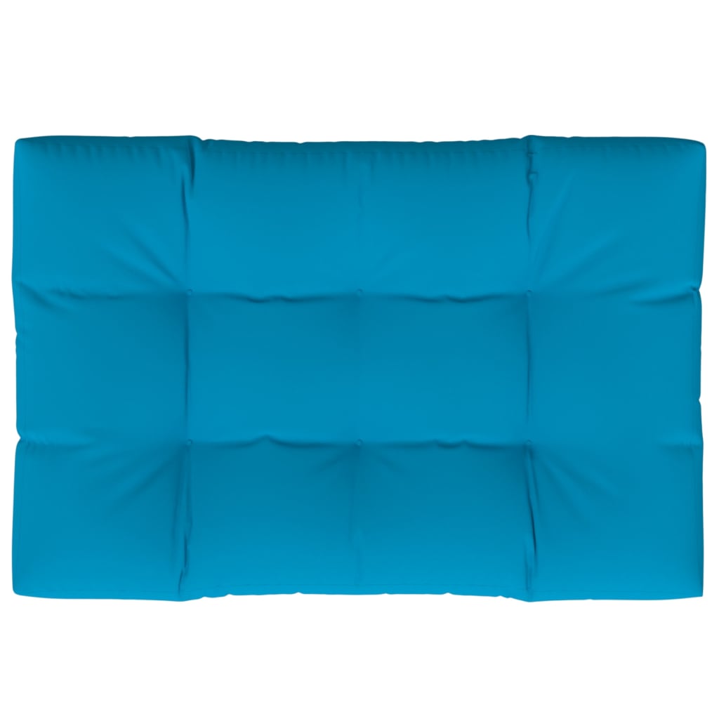 Jastuk za palete plavi 120 x 80 x 12 cm od tkanine