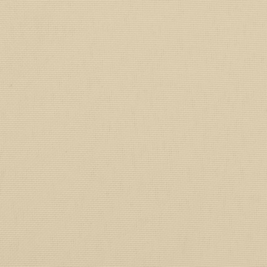 Jastuk za palete bež 70 x 40 x 12 cm od tkanine
