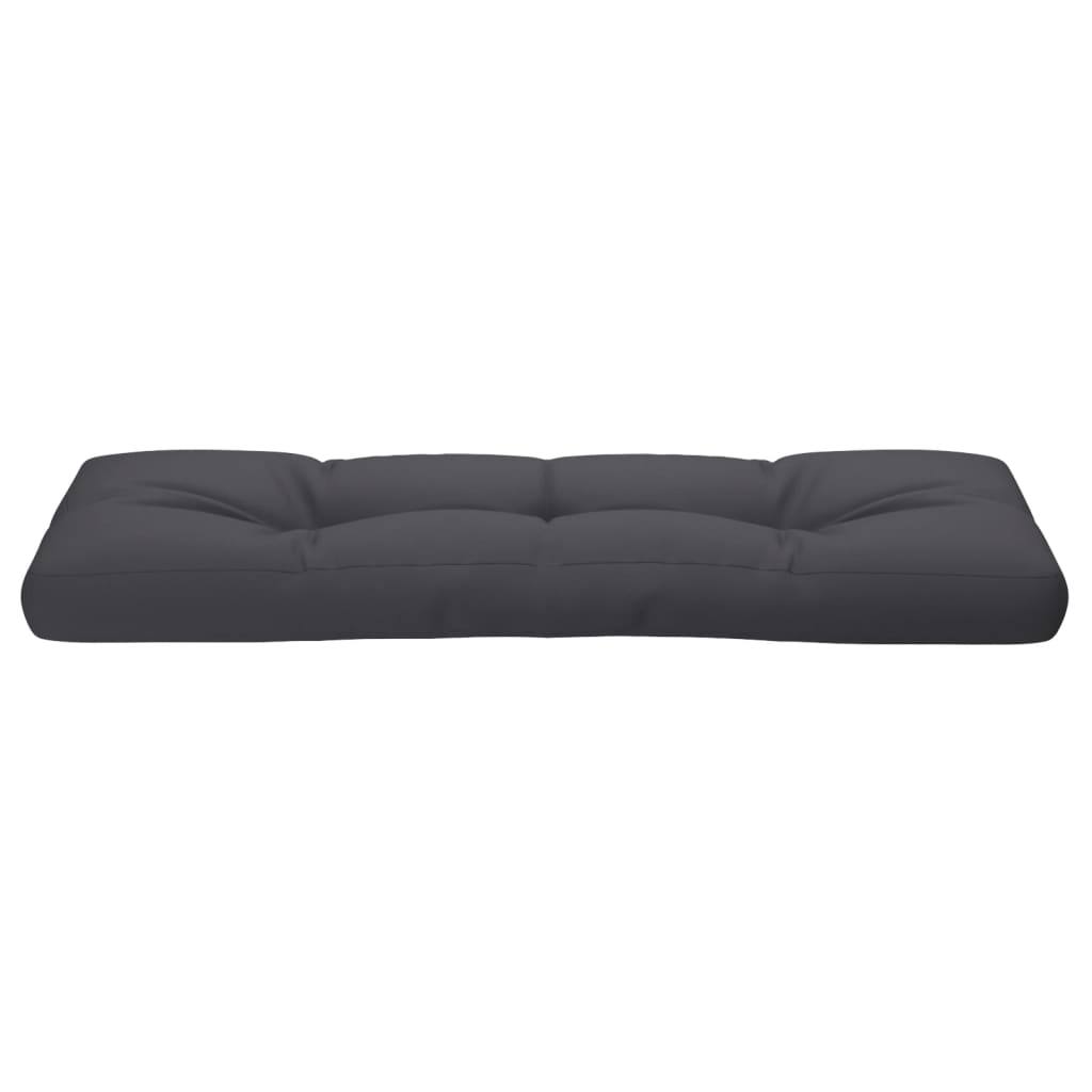 Jastuk za palete antracit 120 x 40 x 12 cm od tkanine