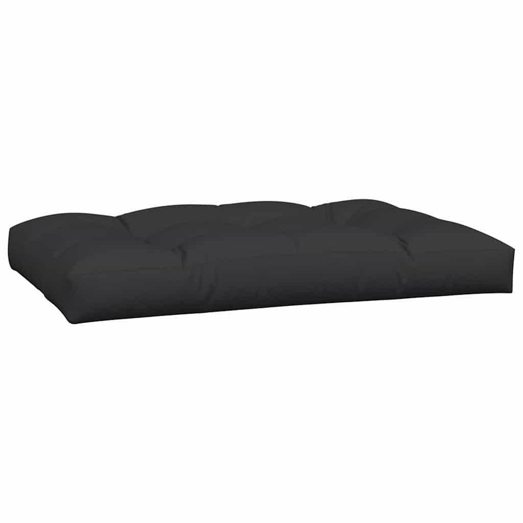 Jastuci za palete 5 kom crni od tkanine