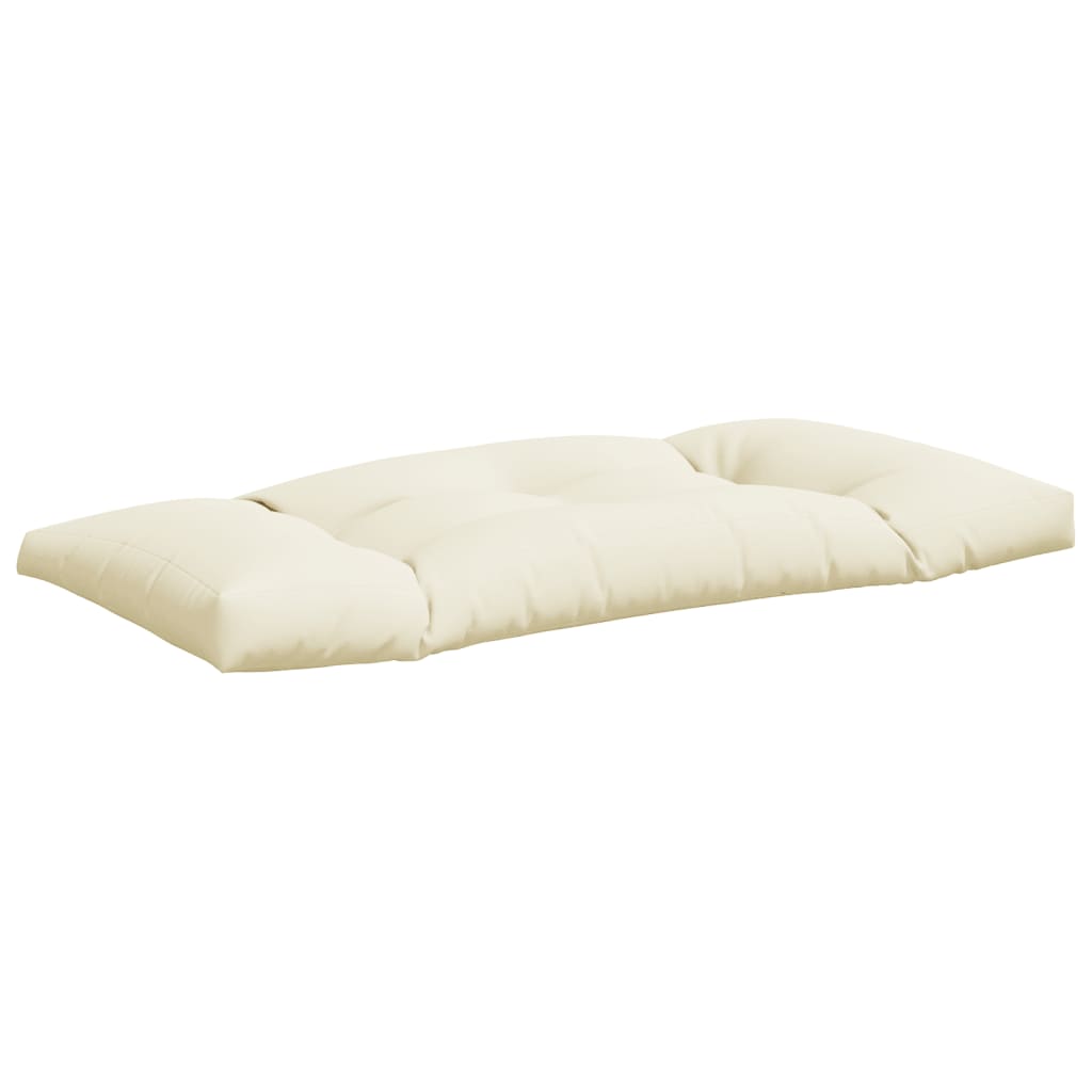 Jastuci za palete 2 kom krem od tkanine