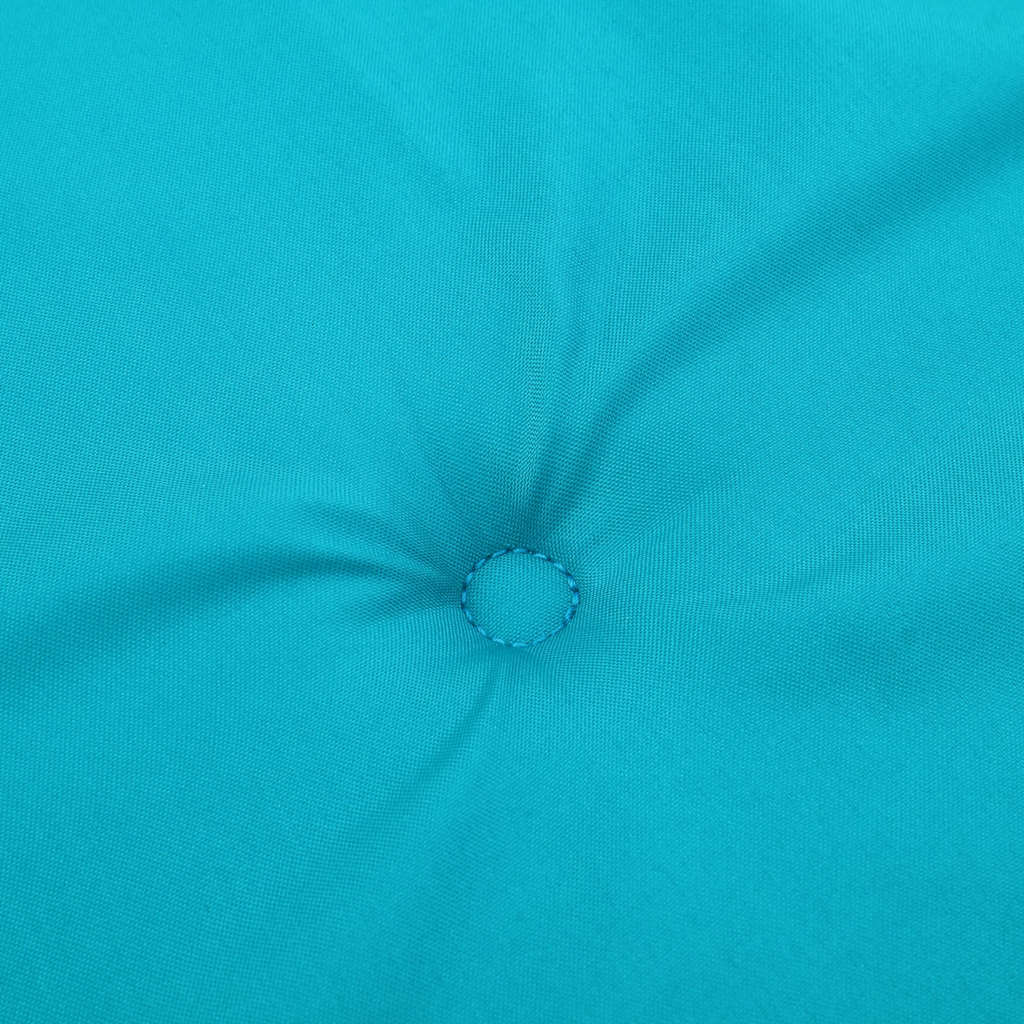 Jastuci za stolice 4 kom tirkizni 40x40x4 cm od tkanine
