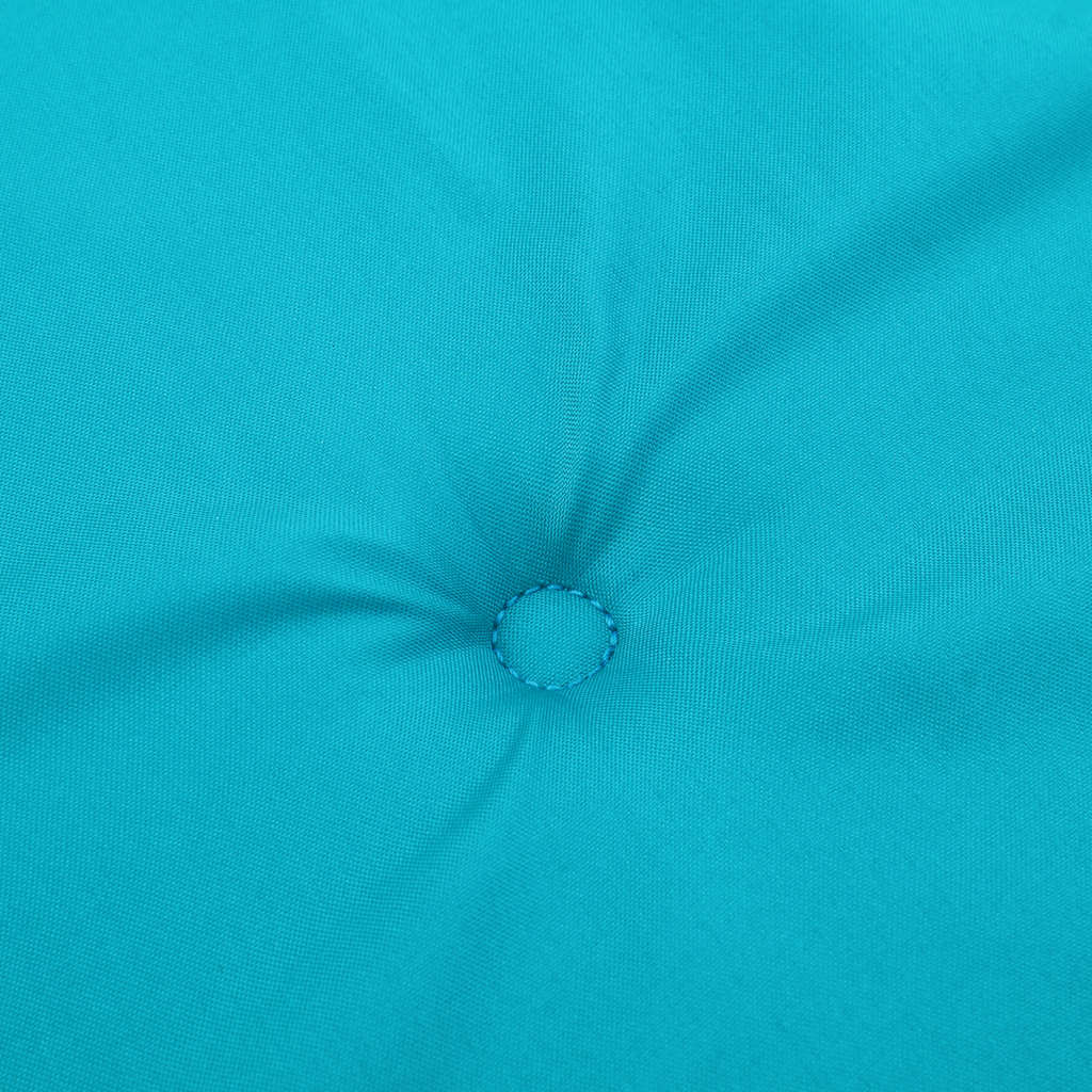 Jastuci za vrtne stolice 4 kom tirkizni 50x50x4 cm od tkanine