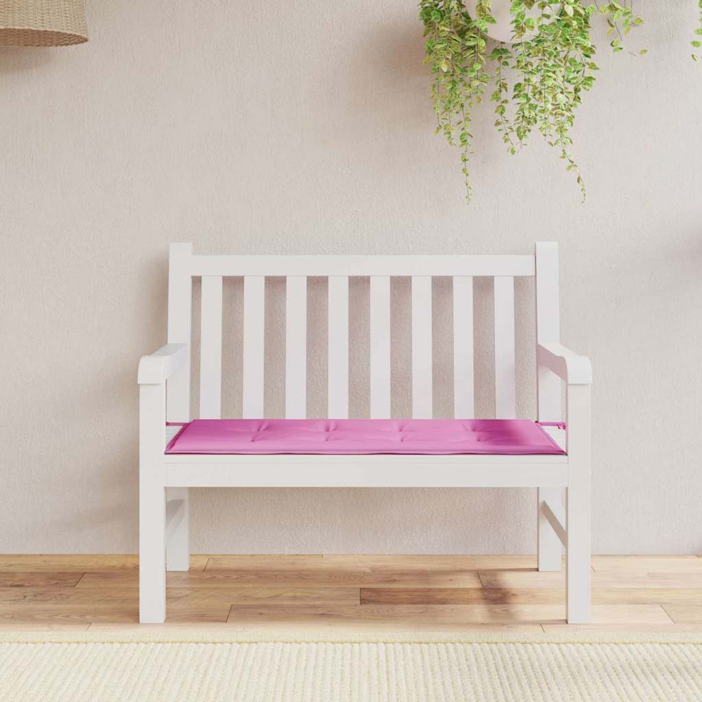 Jastučić za stolicu Ružičasta 100 x 50 x 3 cm Oxford tkanina