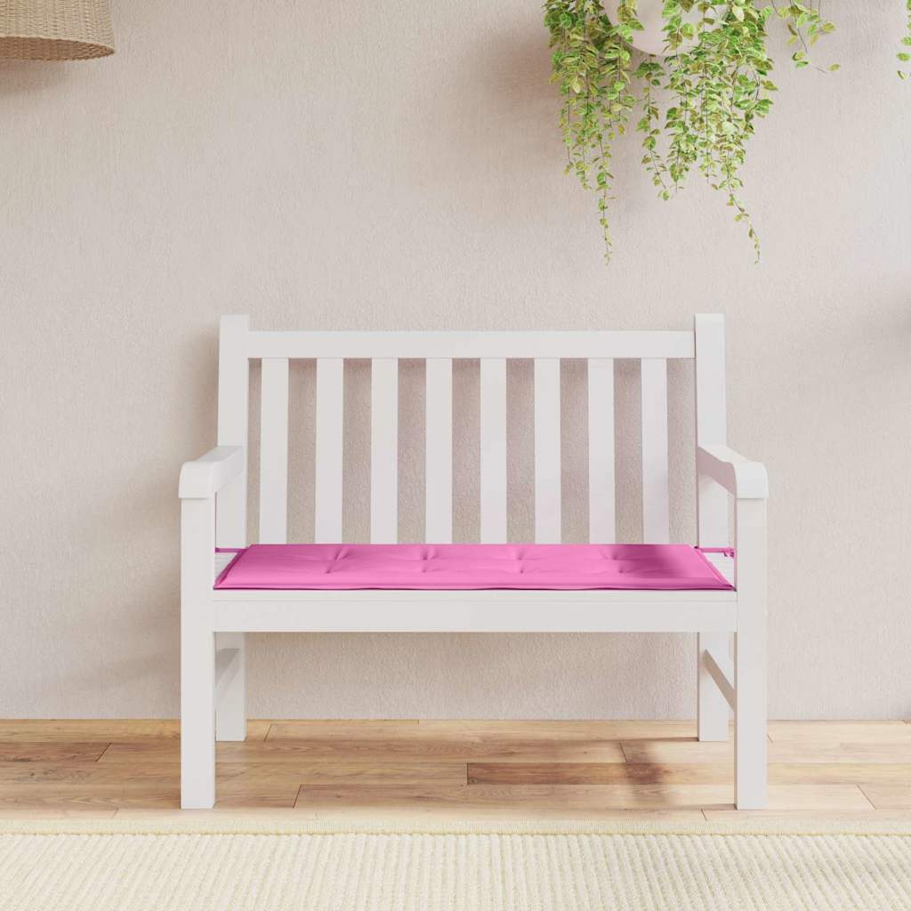 Jastučić za stolicu Ružičasta 120 x 50 x 3 cm Oxford tkanina