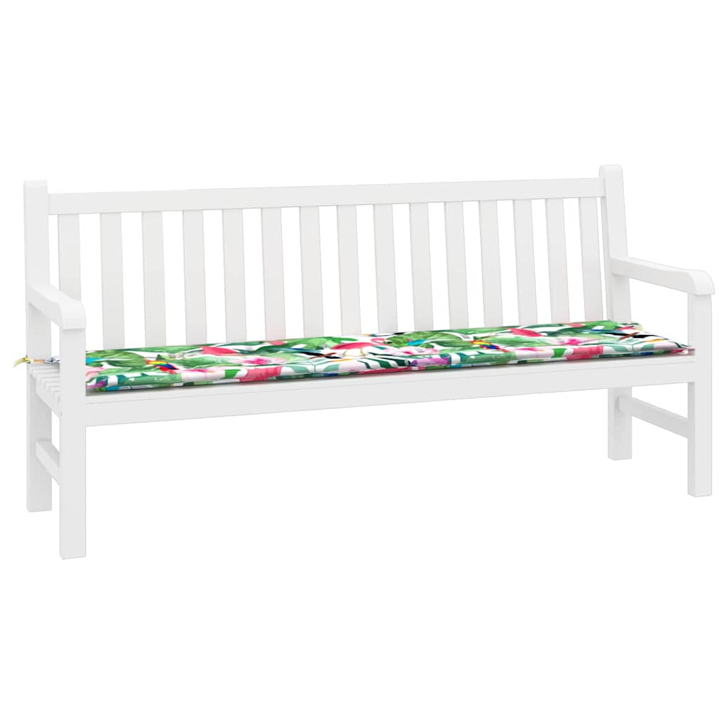 Jastučić za klupu Cvjetni Šareni 150 x 50 x 3 cm Oxford tkanina