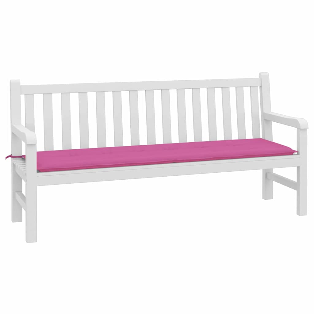 Jastučić za klupu Ružičasta 150 x 50 x 3 cm Oxford tkanina