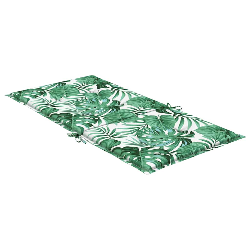 Jastučići za leđa List 2 pcs Uzorak lista 100 x 50 x 3 cm