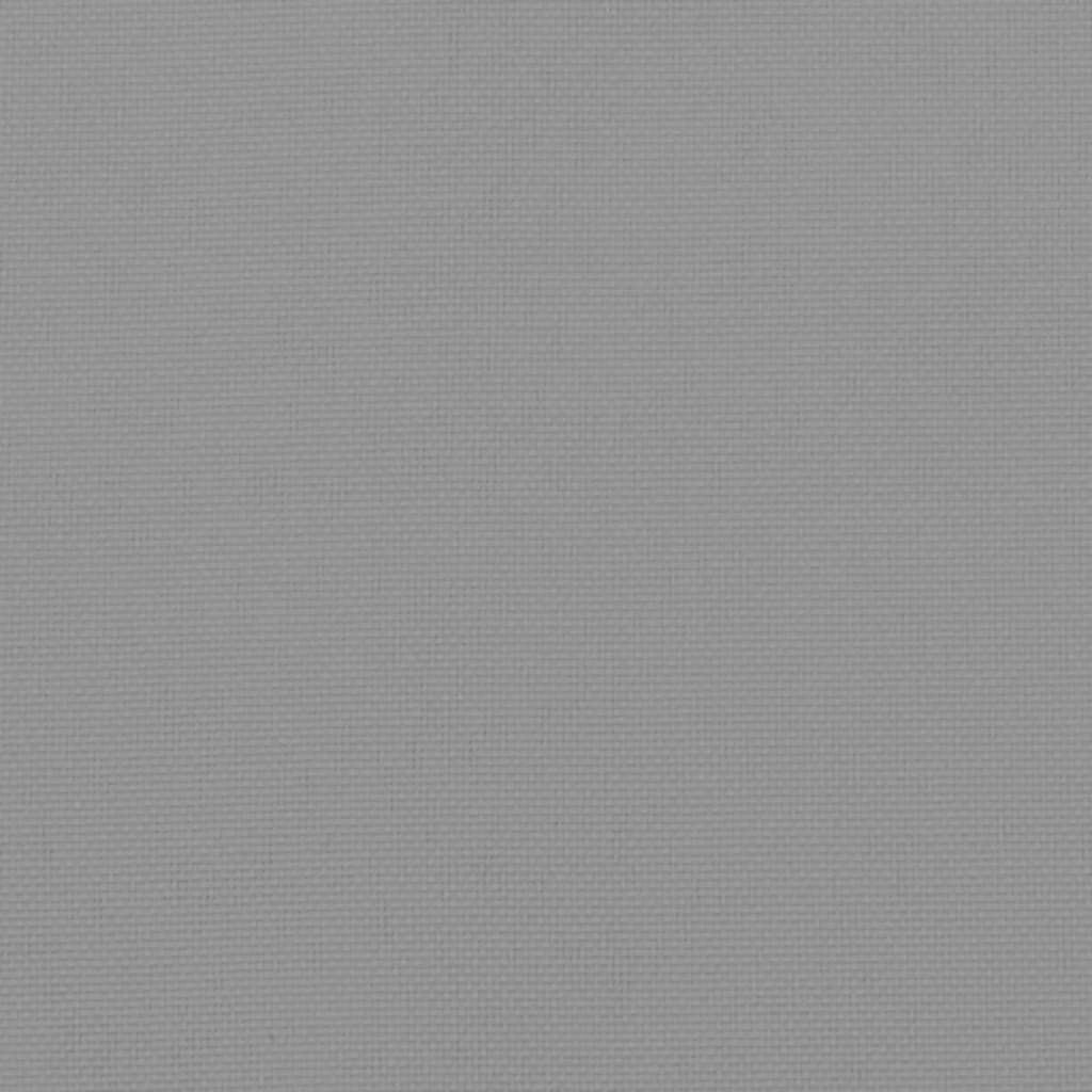 Jastuci za stolice 4 kom sivi 40 x 40 x 7 cm od tkanine Oxford