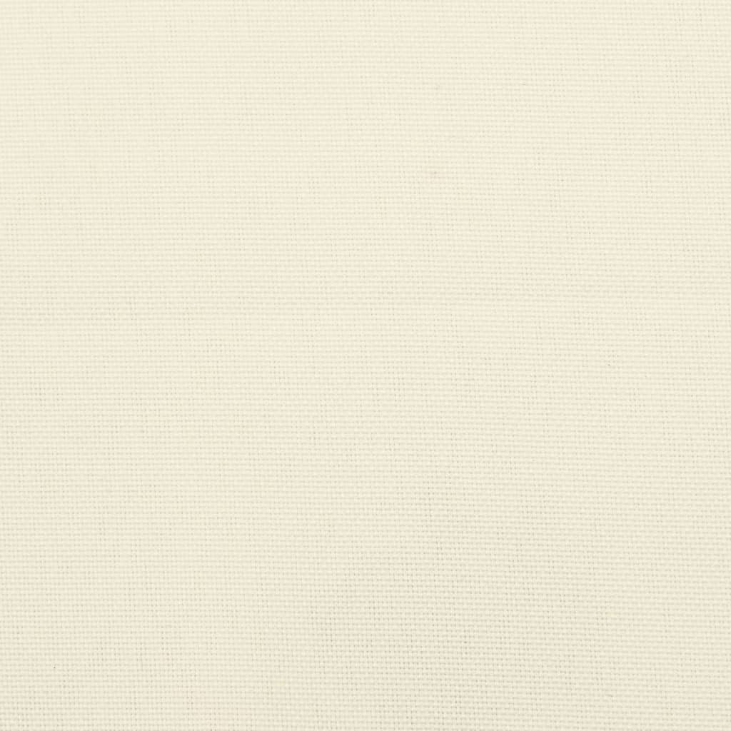 Jastuci za stolice 2 kom krem bijeli 40x40x7 cm tkanina Oxford