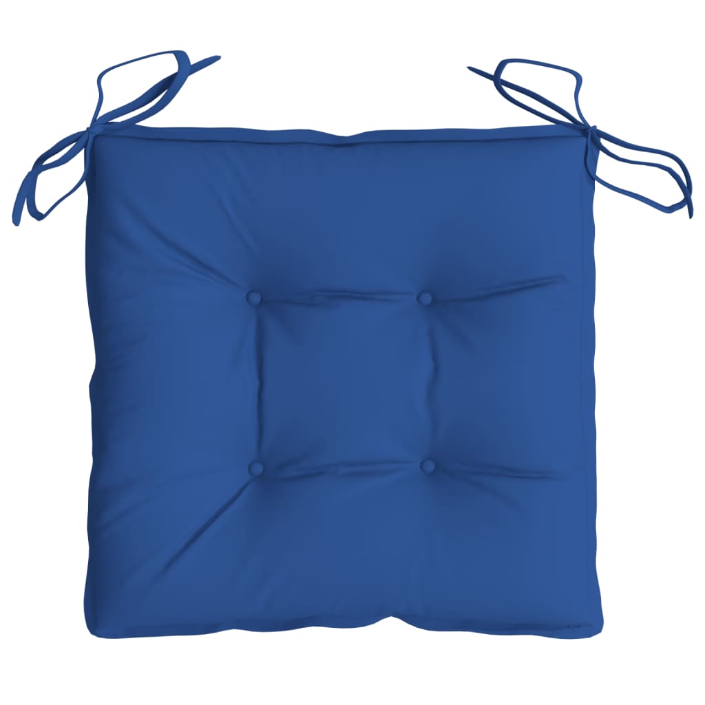Jastuci za stolice 6 kom plavi 40 x 40 x 7 cm od tkanine Oxford
