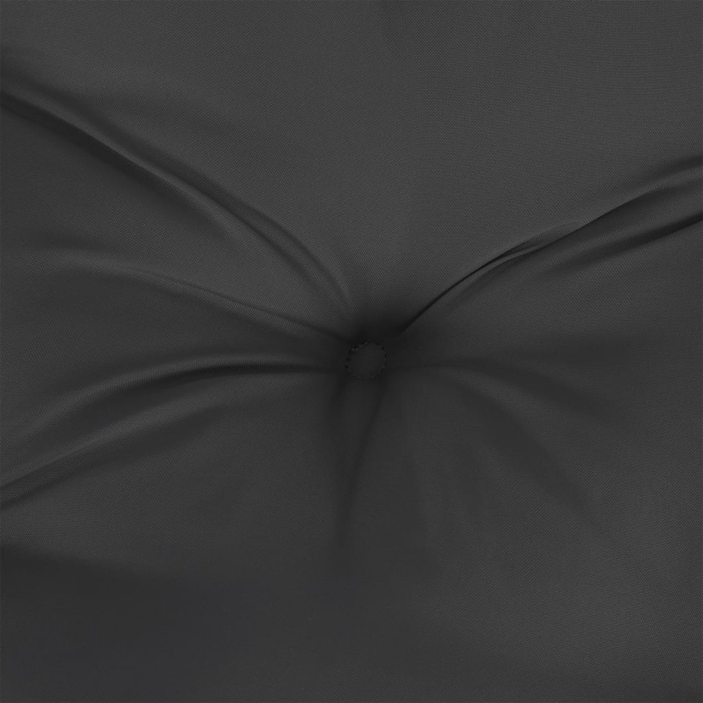 Jastuci za palete 6 kom crni 50 x 50 x 7 cm od tkanine Oxford